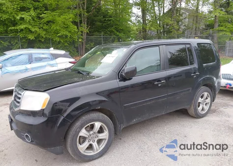 2013 Honda Pilot Ex-L from USA, damaged, VIN 5FNYF4H61DB004406